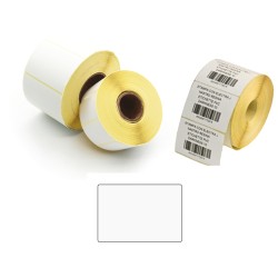 Etichette per trasferimento termico diretto 1 pista 58 x 43 mm Printex rotolo da 1000 pezzi