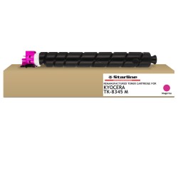 Starline Toner ricostruito per Kyocera Taskalfa 2552/2553 Series Magenta TK8345M 12.000 pag