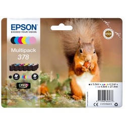 Epson Cartuccia ink 378 C/M/Y/C CH/M CH/K C13T37884010 C/M/Y 4