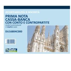 Blocco prima nota cassa 50/50 copie autoricalcanti 21