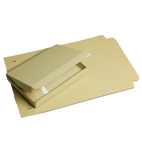 Scatola Grass Box per spedizioni A4 34 x 23,5 x 4 cm grigio Bong Packaging conf. 50 pezzi