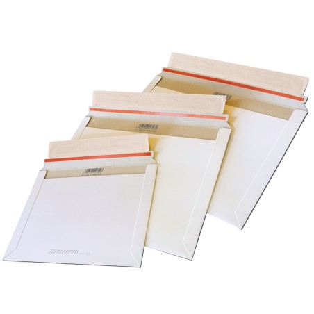 Sacchetti ecommerce packST 24,5 x 34,5 x 6 cm cartone teso bianco Blasetti conf. 20 pezzi