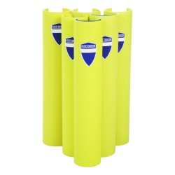 Protezione per scaffalature per montanti larghi 101110 mm H 60 cm giallo fluo Rack Armour