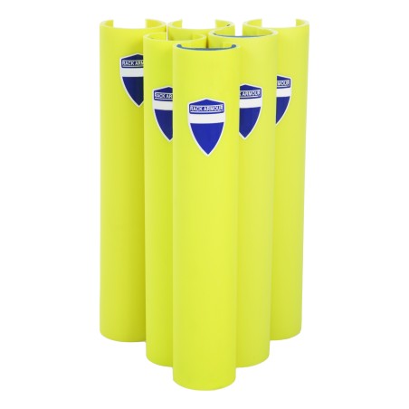 Protezione per scaffalature per montanti larghi 111120 mm H 60 cm giallo fluo Rack Armour