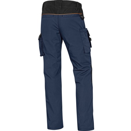 Pantalone da lavoro Mach 2 Corporate twill/poliestere/cotone taglia XL blu/nero Deltaplus