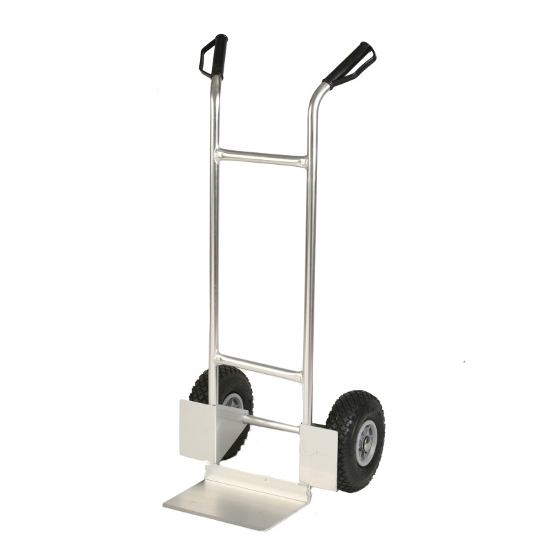 Carrello portatutto HT200A 47 x 47 x 120 cm portata massima 150 kg alluminio Serena Group