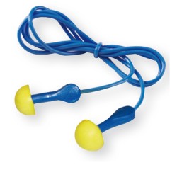 Inserti auricolari E.A.R.™ Express con cordicella SNR 38 dB giallo/blu 3M conf. 100 pezzi