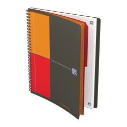 Blocco spiralato International Favorit formato Activebook 18 x 25cm 80gr 80 fogli Oxford