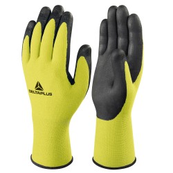 Guanti di precisione Apollonit VV734 poliammide palmo in schiuma di nitrile taglia 09 giallo fluo/nero Deltaplus