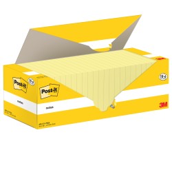 Blocco foglietti Post it® Notes 655CYVP24 76 x 127 mm giallo Canary 100 fogli Post it® conf. 24 blocchi