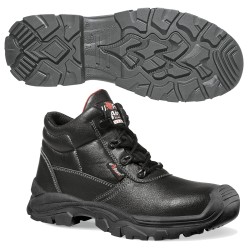 Calzatura di sicurezza Texas UK S3 SRC Rock&roll pelle grana mina idrorepellente numero 39 nero UPower