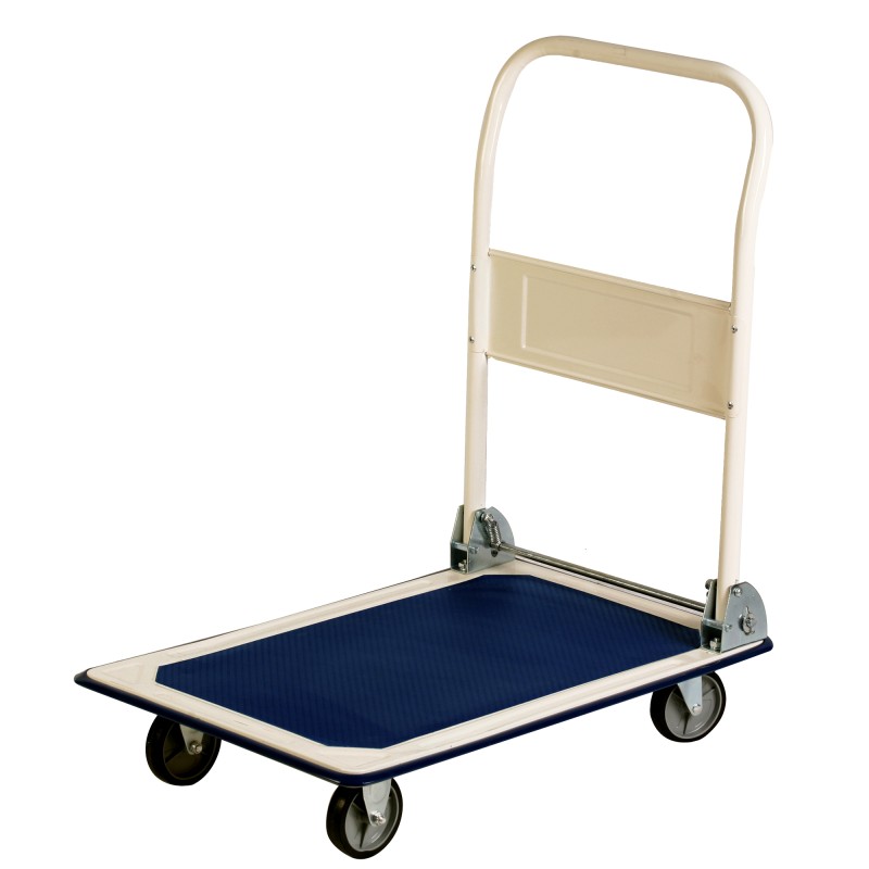 Carrello portatutto PZS150 pieghevole 74 x 48 x 83 cm portata massima 150 kg bianco/blu Serena Group