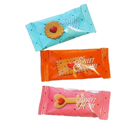 Biscotto Sweet Life Grand Mix confezione monoporzione da 4,8 gr My Sweet life confezione 200 pezzi