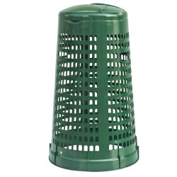 Trespolo portasacco con anello fermasacco diametro 38 cm altezza 85 cm 110 L verde Mobil Plastic