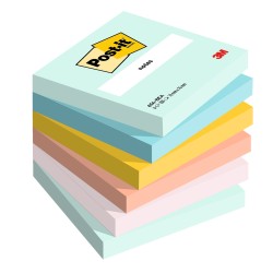 Blocco Post it® Super Sticky 654BEA 76 x 76 mm colori Beachside 100 fogli Postit® conf. 6 pezzi