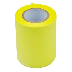 Rotolo ricarica carta autoadesiva giallo neon 59mm x 10mt per Memoidea Tape Dispenser Iternet