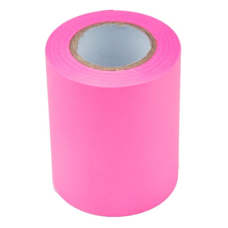 Rotolo ricarica carta autoadesiva fucsia neon 59mm x 10mt per Memoidea Tape Dispenser Iternet