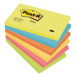 Blocco foglietti Colori Energy 655TFEN 76 x 127 mm 72 gr colori assortiti 100 fogli Post it®