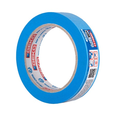 Nastro mascheratura PRO Outdoor per esterni 2,5 cm x 50 m carta washi blu Geko conf. 6 pezzi