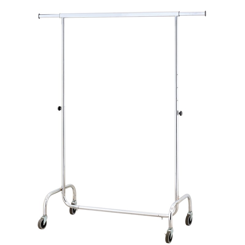 Stender appendiabiti professionale AC0081 105/175 x 50 x 141/191 cm acciaio Serena Group