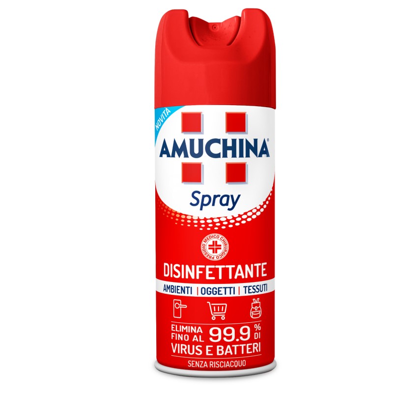 Spray amuchina disinfettante per ambienti oggetti e tessuti 400 ml Amuchina Professional