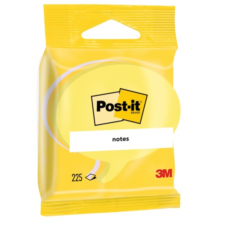 Blocco foglietti fumetto 2007SB 70 x 70 mm giallo/giallo neon/bianco 225 fogli Post it®