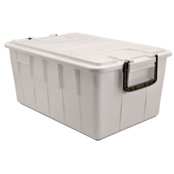 Contenitore Foodbox con coperchio 58x38x26 cm 40 L PPL riciclabile bianco Mobil Plastic