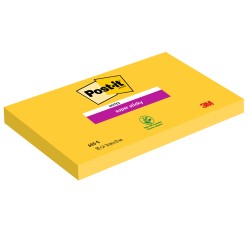 Blocco foglietti Post it® Super Sticky 655S 76 x 127 mm giallo oro 90 fogli Post it®