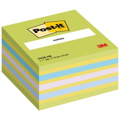 Blocco foglietti Cubo 2028NB 76 x 76 mm 72 gr colori assortiti 450 fogli Post it®