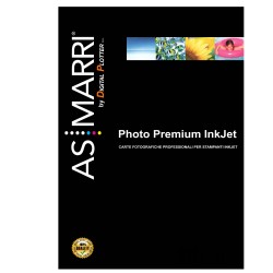 Carta fotografica inkjet A6 265 gr 20 fogli effetto extra lucido bianco As Marri