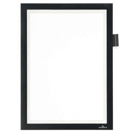 Cornice adesiva Duraframe Note pannello magnetico A4 (21 x 29,7 cm) nero Durable