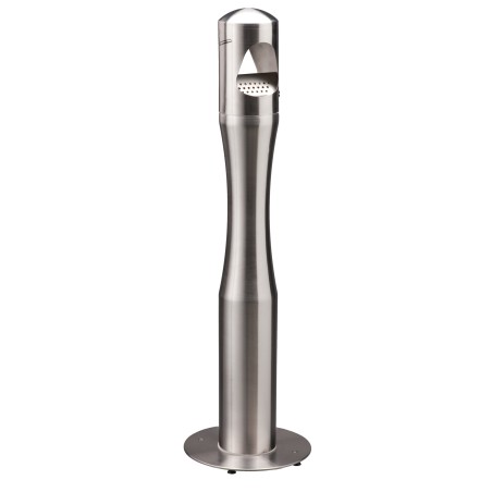 Portacenere a colonnna diametro 13 cm H 108 cm acciaio inox Medial International