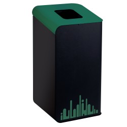 Gettacarte Rubik Evo per raccolta differenziata 80 L verde Medial International