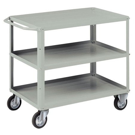 Carrello da lavoro 3 vasche da 93 x 600 cm 104 x 60 x 86,5 cm grigio Tecnotelai