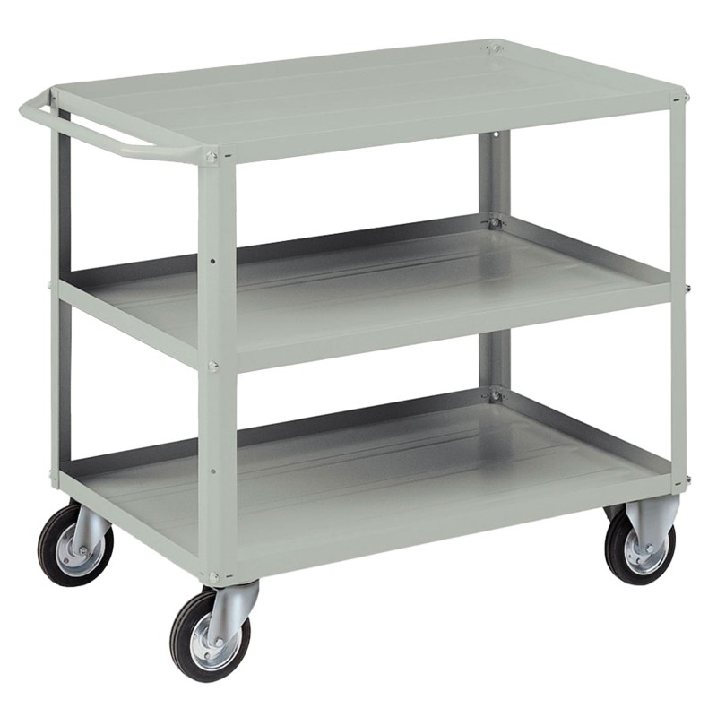 Carrello da lavoro 3 vasche da 93 x 600 cm 104 x 60 x 86