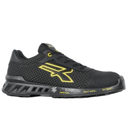 Calzatura di sicurezza Matt S3 SRC CI ESD RedLeve numero 41 nero/giallo UPower