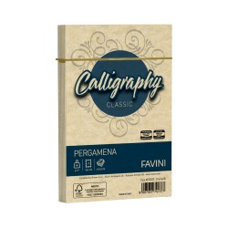 Busta Calligraphy Pergamena 120 x 180 mm 90 gr crema 05 Favini conf. 25 pezzi