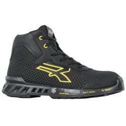 Calzatura di sicurezza Joe S3 SRC CI ESD RedLeve numero 39 nero/giallo UPower