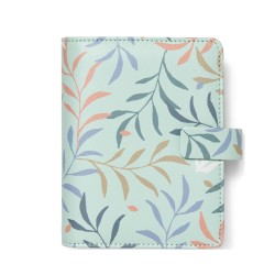 Organiser Botanical f.to Pocket 146 x 128 x 36 mm con cinturino menta Filofax