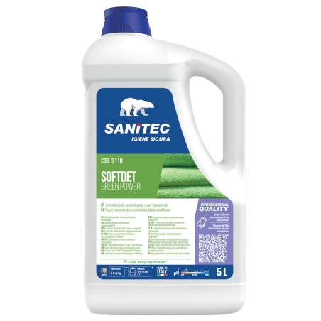 Ammorbidente neutralizzante Softdet Green Power super concentrato 5 L Sanitec