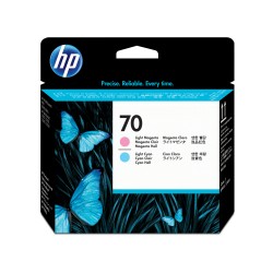 Hp Testina di stampa originale 70 Ciano chiaro / Magenta chiaro C9405A 130ml