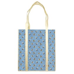 Shopper con manici fantasia Bees 35 x 40 x 8 cm carta lavabile 100 gr Kartos