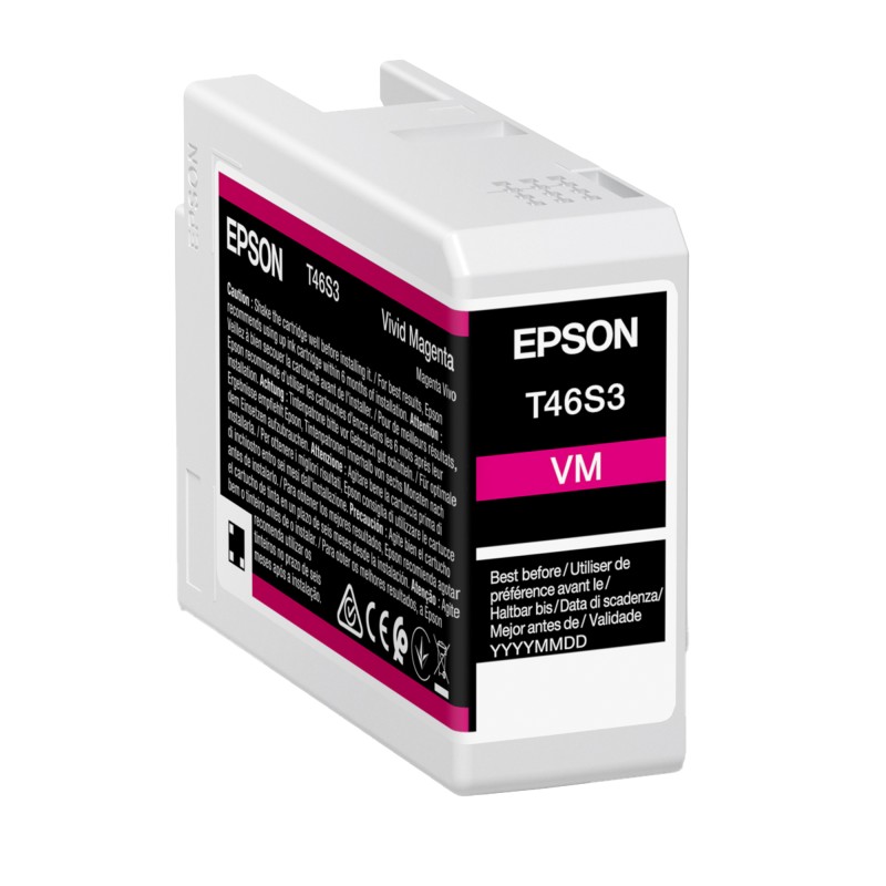 Epson Cartuccia Vivid per UltraChrome Pro 10 T46S3 Magenta 25ml C13T46S30N