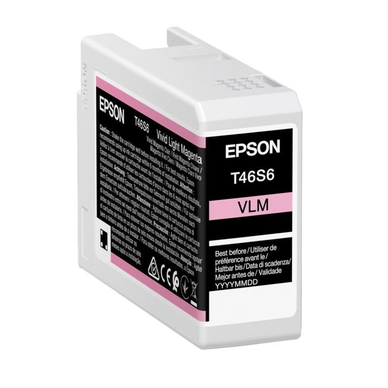 Epson Cartuccia Vivid per UltraChrome Pro 10 T46S6 Magenta 25ml C13T46S60N