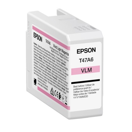 Epson Cartuccia Vivid per UltraChrome Pro 10 T47A6 Magenta 50ml C13T47A60N