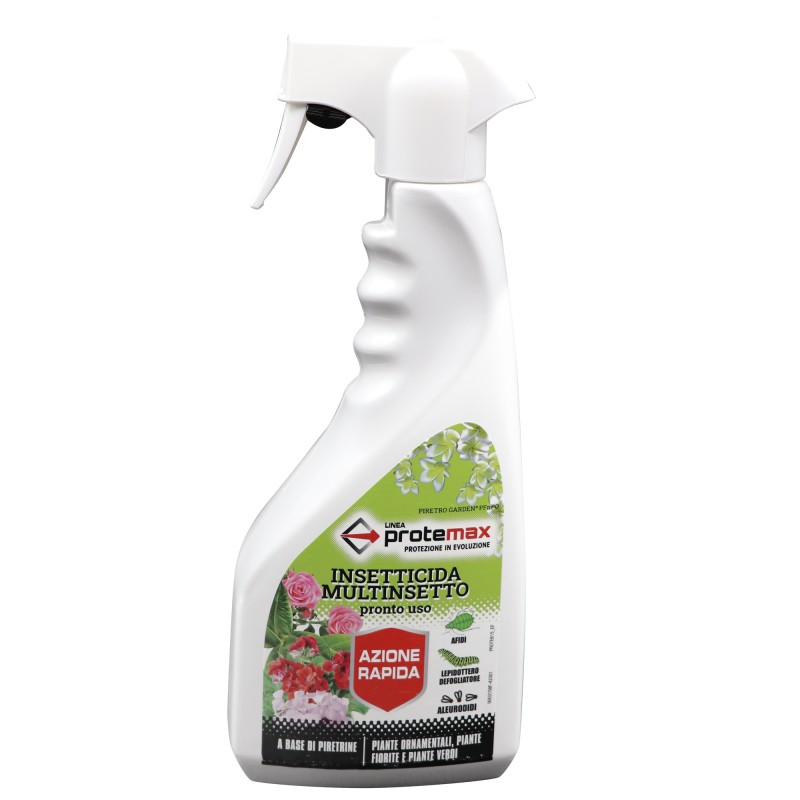 Insetticida/aficida spray multinsetto pronto uso con PFnPO 500 ml Protemax