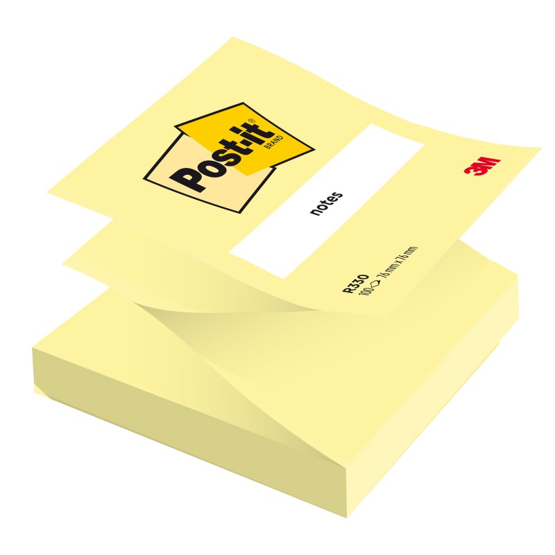 Blocco Post it® Z Notes R330 76 x 76 mm giallo Canary™ 100 fogli Post it®