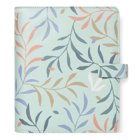 Organiser Botanical f.to A5 233 x 217 x 46 mm con cinturino menta Filofax