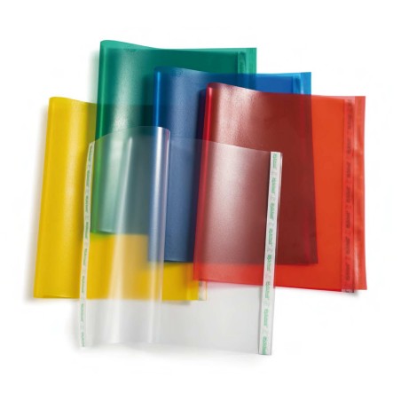 Coprilibro Glass goffrato con biadesivo 50 x 31 cm PP trasparente RiPlast