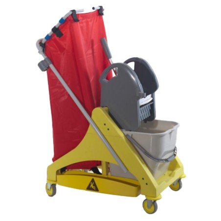 Carrello per pulizie QOKart Multi salvaspazio 50 L 42 x 81 x 108 cm Taxon